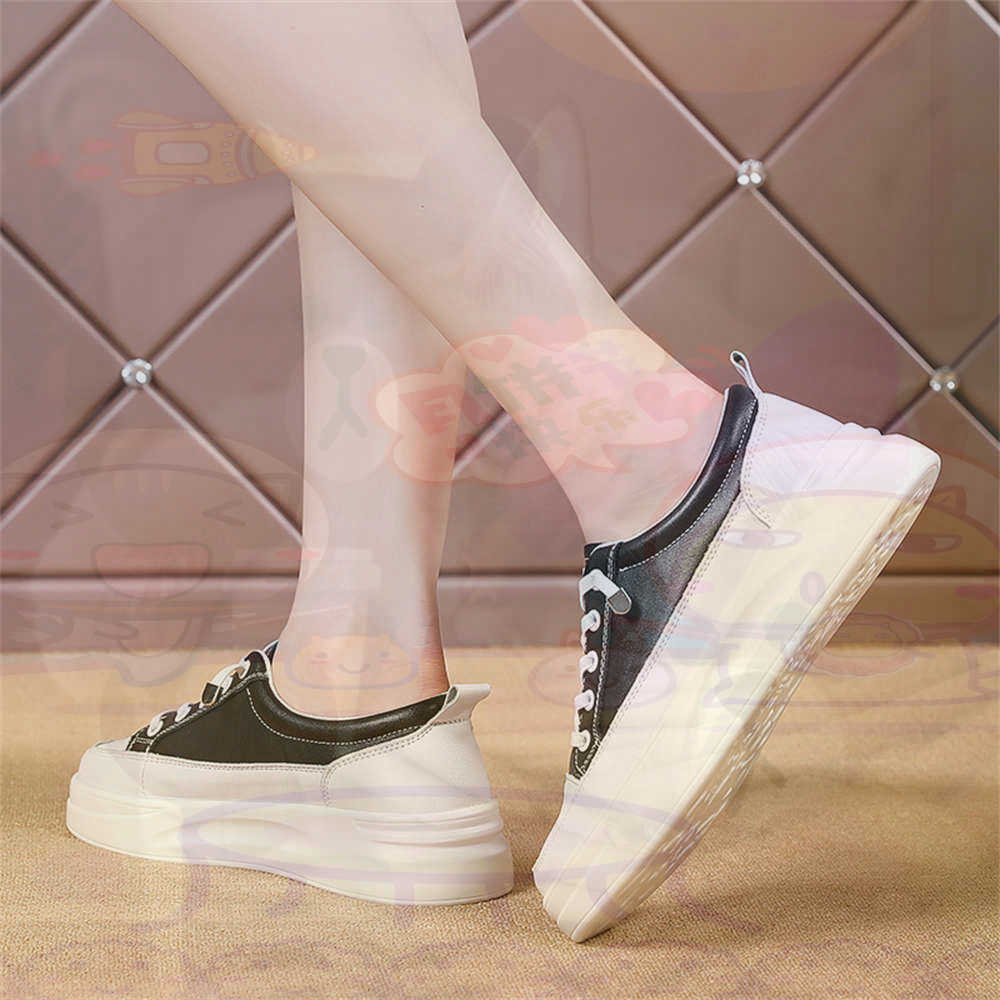 Travel Accessories Vietnam - LACE-up Chunky Loafers ผู้หญิงสเก็ตบอร์ดกีฬารองเท้าตะกร้ารองเท้าผ้าใบจริงแบบพกพาข่าวตะกร้า Teni ที่มีคุณภาพสูง