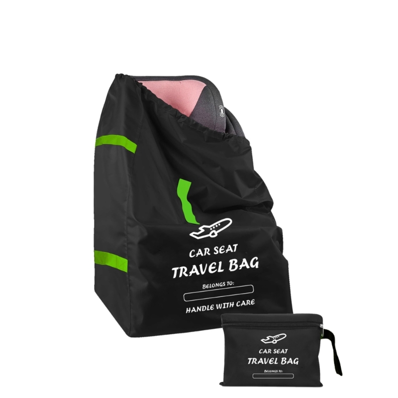 Car Seat Travel Bag - ความทนทาน Carseat Gate Check Cover สําหรับที่นั่งเปิดประทุนกระเป๋าเดินทางแบบพกพากระเป๋าพกพาและที่จับ