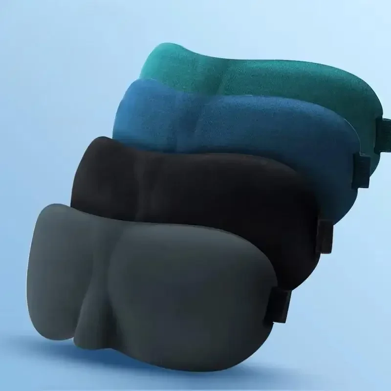 Travel Accessories Eye Mask - หน้ากากปิดตาสำหรับนอนหลับ ป้องกันแสง ช่วยให้สบายตา เหมาะสำหรับผู้หญิงและผู้ชาย ใช้สำหรับการเดินทาง