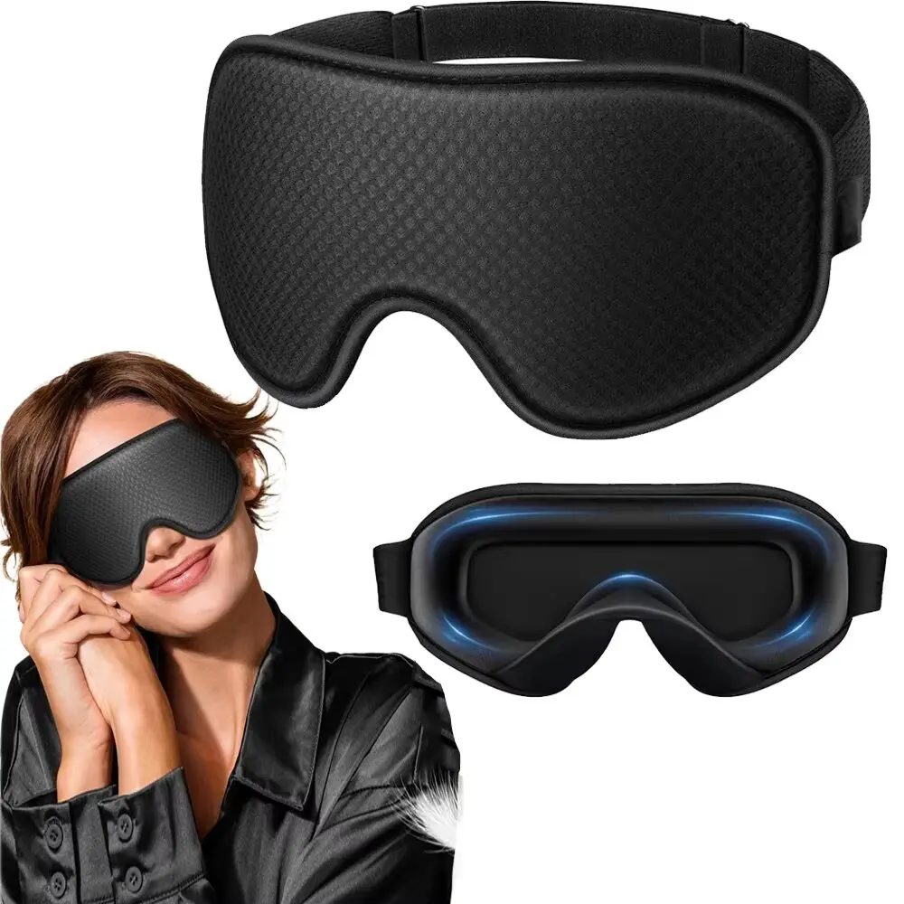 Travel Accessories Eye Mask - หน้ากากปิดตาสำหรับนอนหลับ - หน้ากากปิดตา 3 มิติ ระบายอากาศได้ดี