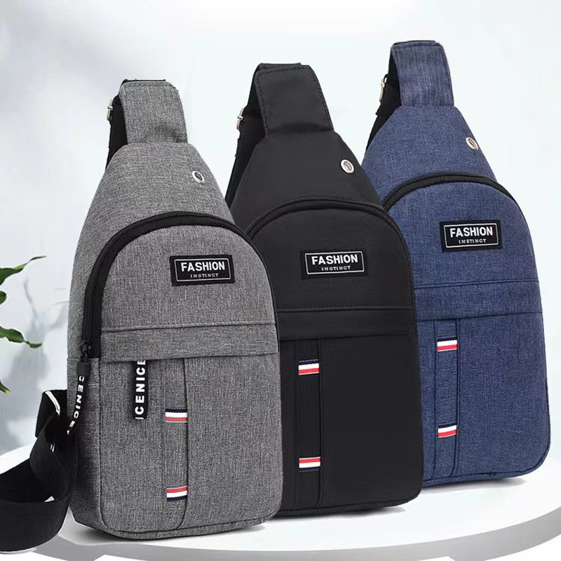 Travel Accessories Bag For Men - ผู้ชายกระเป๋า Casual เอวกระเป๋าขนาดเล็กสั้นกระเป๋าเดินทางผู้ชายกันน้ําไหล่กระเป๋า Crossbody กระเป๋าถือไนลอน
