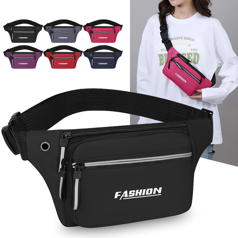 Travel Accessories Men - กระเป๋าคาดเอวแฟชั่น unisex - กระเป๋าคาดเอวโทรศัพท์ขนาดใหญ่สําหรับผู้ชายและผู้หญิง (กระเป๋าสะโพกกล้วยกันน้ําสําหรับการเดินทาง/กลางแจ้ง)