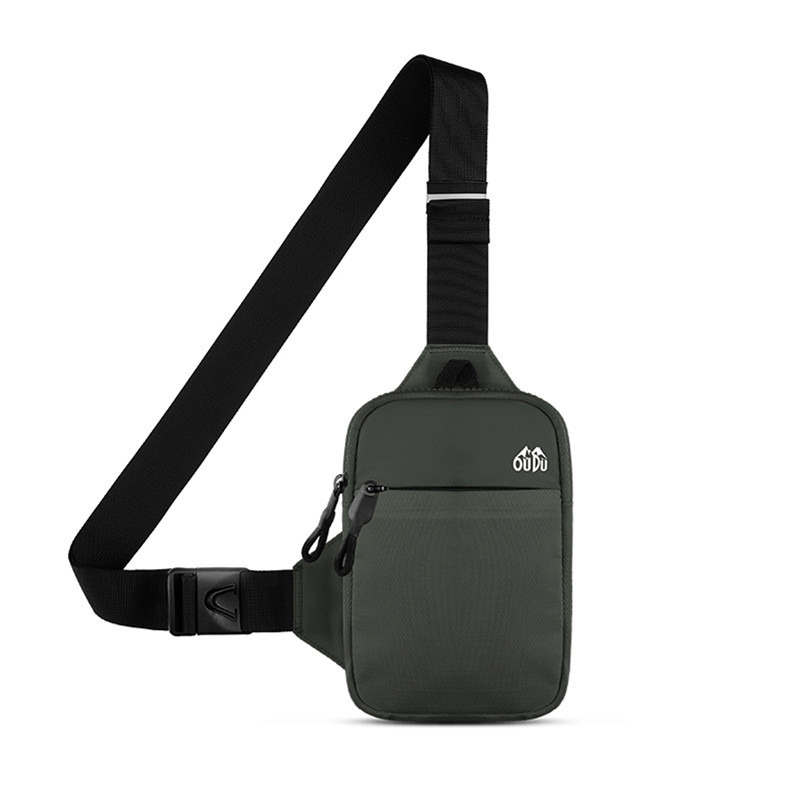 Travel Accessories Bag For Men - กระเป๋าคาดหน้าอกกันน้ำไนลอน ความจุขนาดใหญ่ สำหรับกิจกรรมกลางแจ้ง กีฬา วิ่ง ปั่นจักรยาน