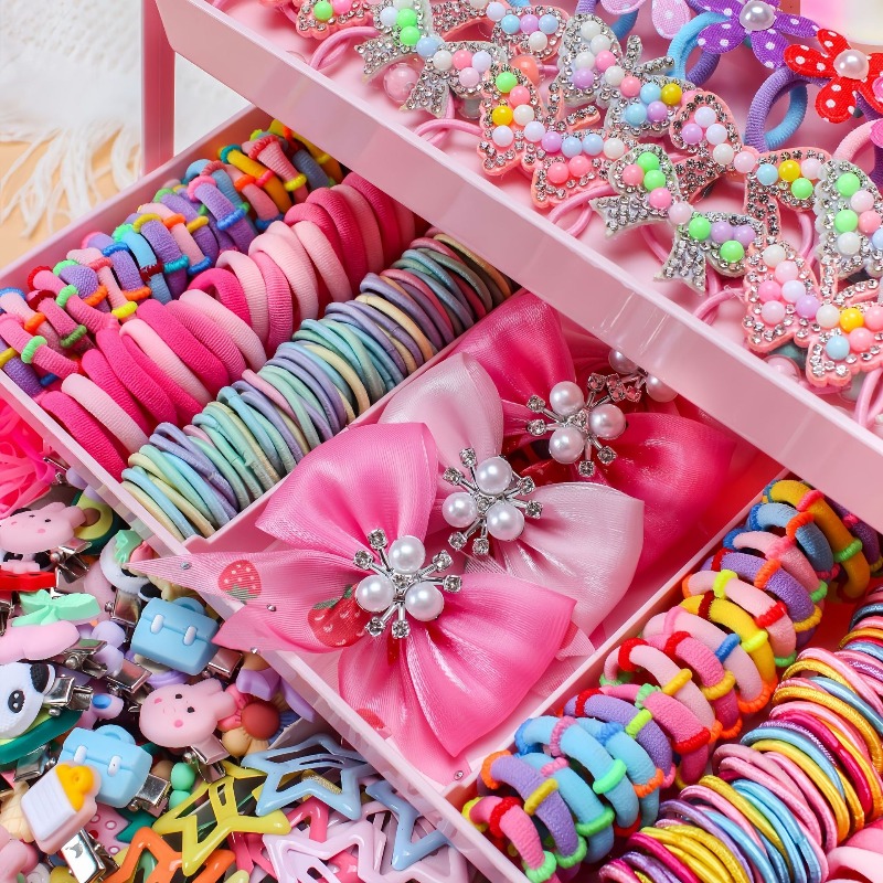 ชุดอุปกรณ์เสริมผมแบบยืดหยุ่นสู - Travel Accessories Girls บทวิจารณ์และราคา