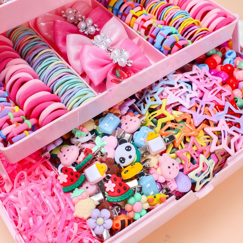 ชุดอุปกรณ์เสริมผมแบบยืดหยุ่นสู - Travel Accessories Girls บทวิจารณ์และราคา