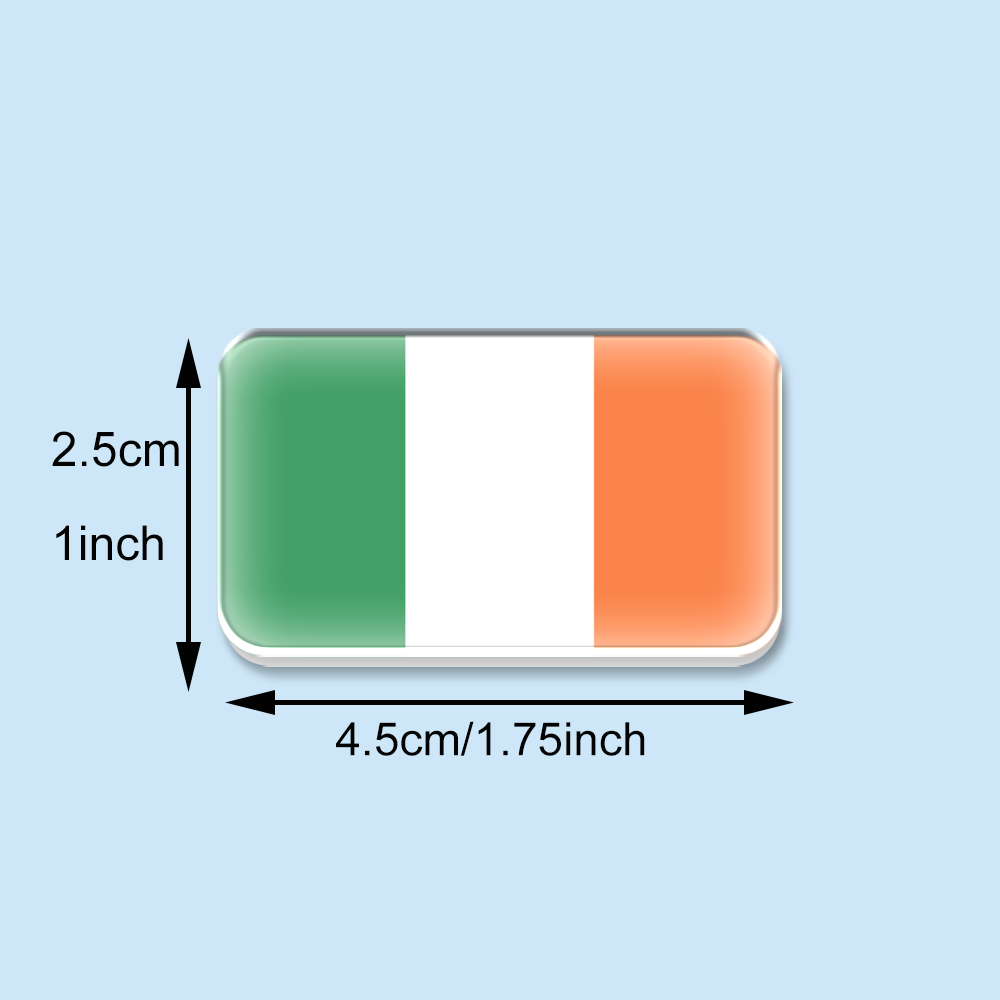 เข็มกลัดอะคริลิกรูปธงชาติไอร์แ - Travel Accessories Ireland บทวิจารณ์และราคา