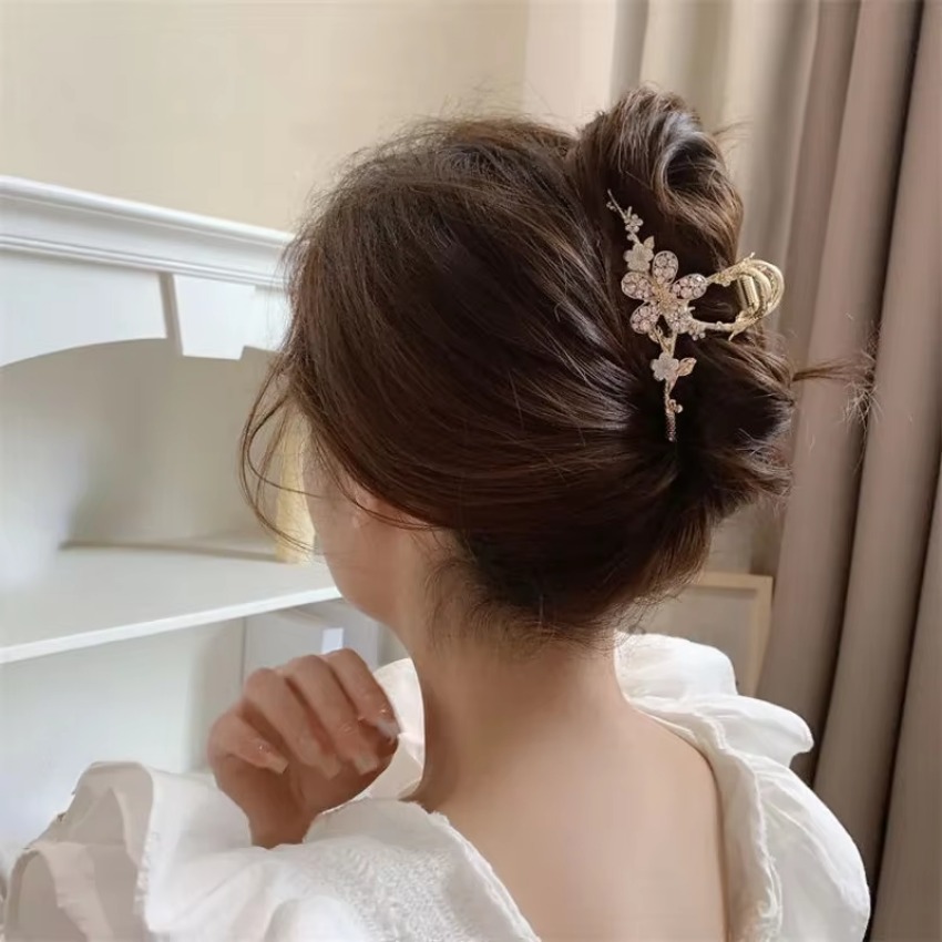 กิ๊บติดผมโลหะ 1 ชิ้น ประดับมุก - Travel Accessories Girls บทวิจารณ์และราคา