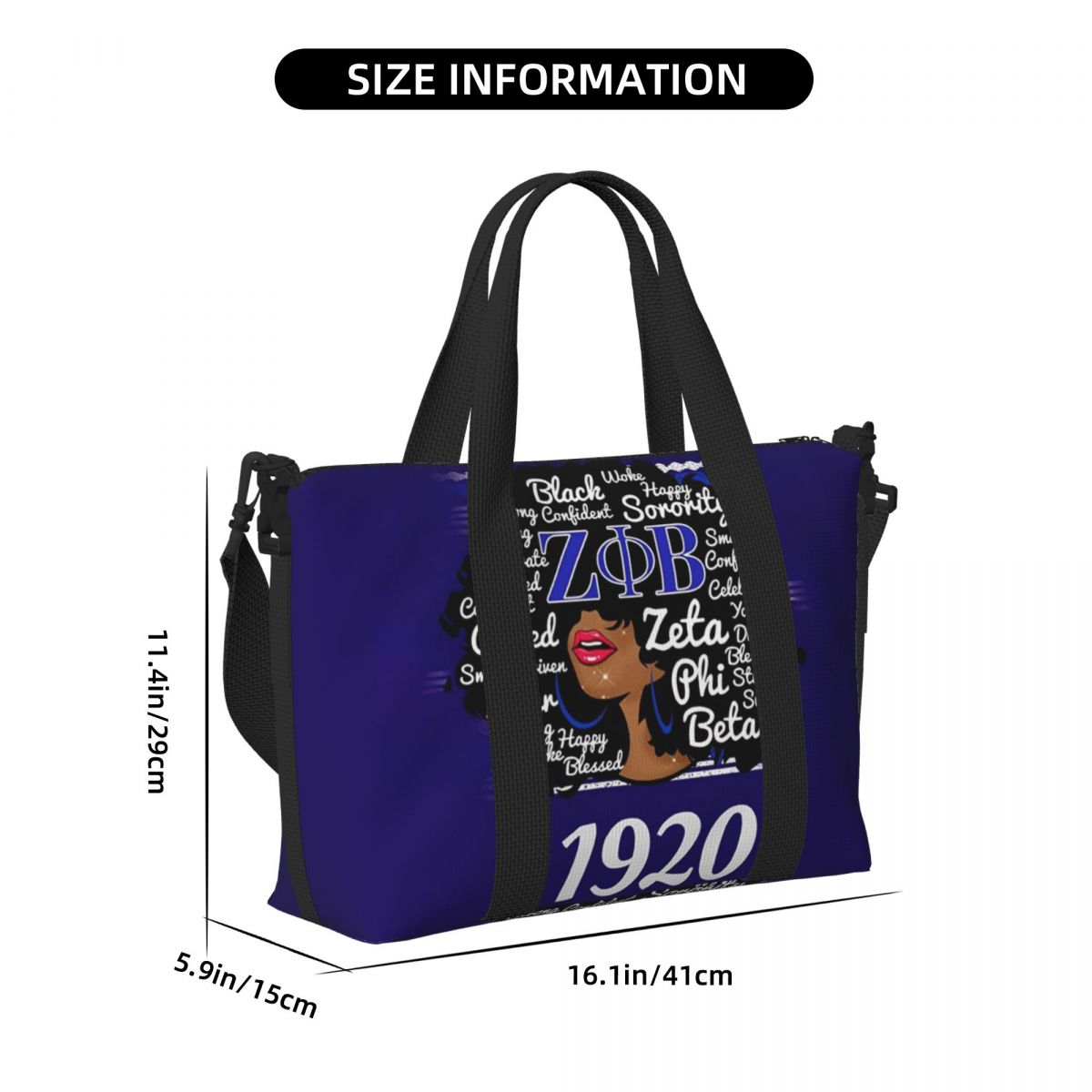 Custom Zeta Phi Beta Sorority  - Travel Accessories Greece บทวิจารณ์และราคา