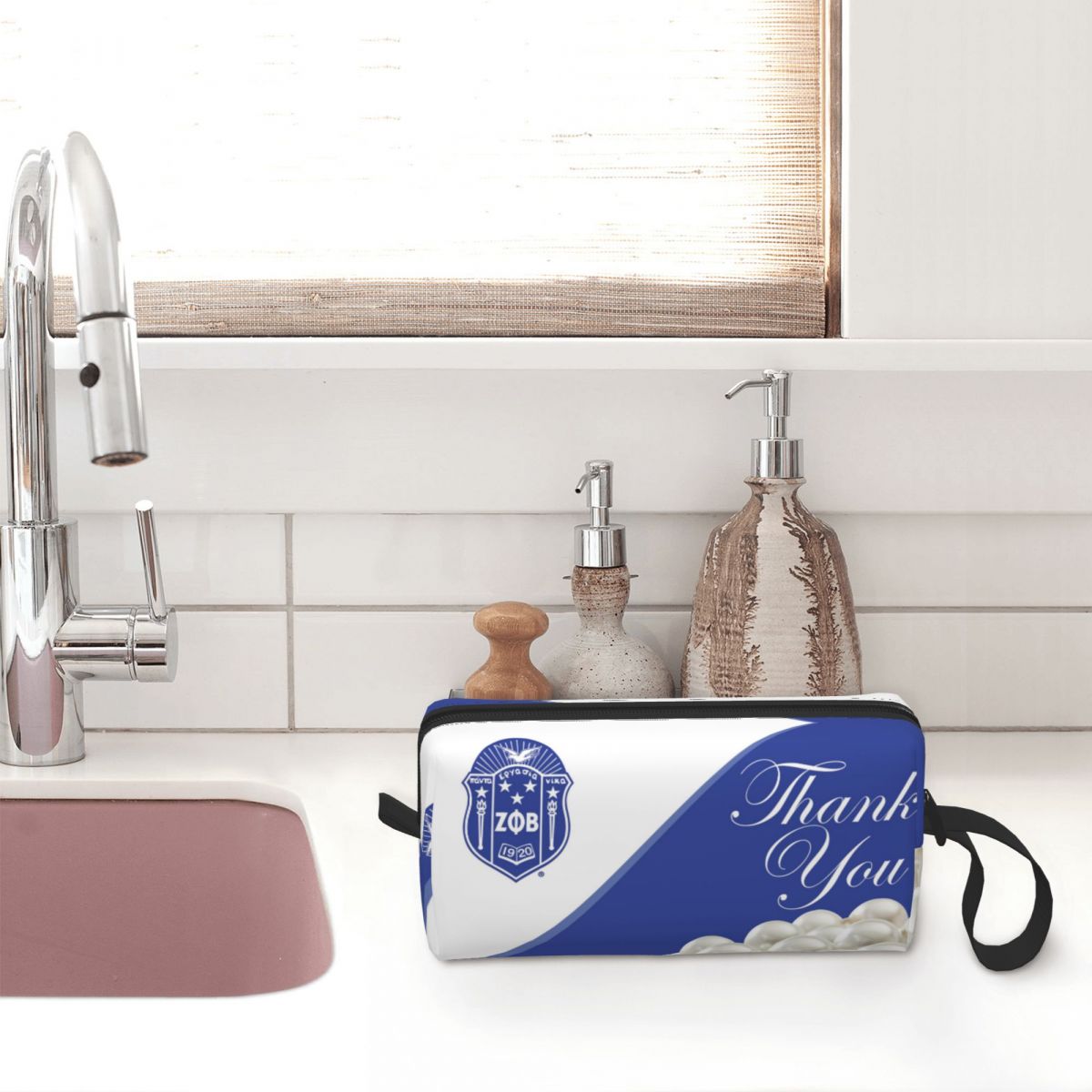 Zeta phi Beta กระเป๋าเข้าห้องน - Travel Accessories Greece บทวิจารณ์และราคา
