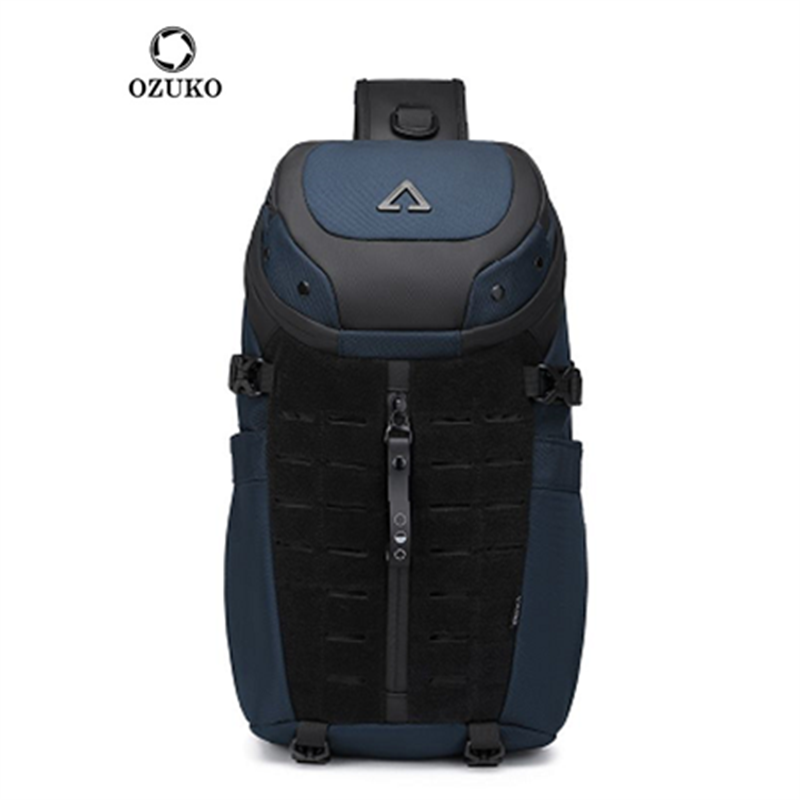 กระเป๋าคาดอก Ozuko กระเป๋าคาดล - Travel Accessories Men บทวิจารณ์และราคา
