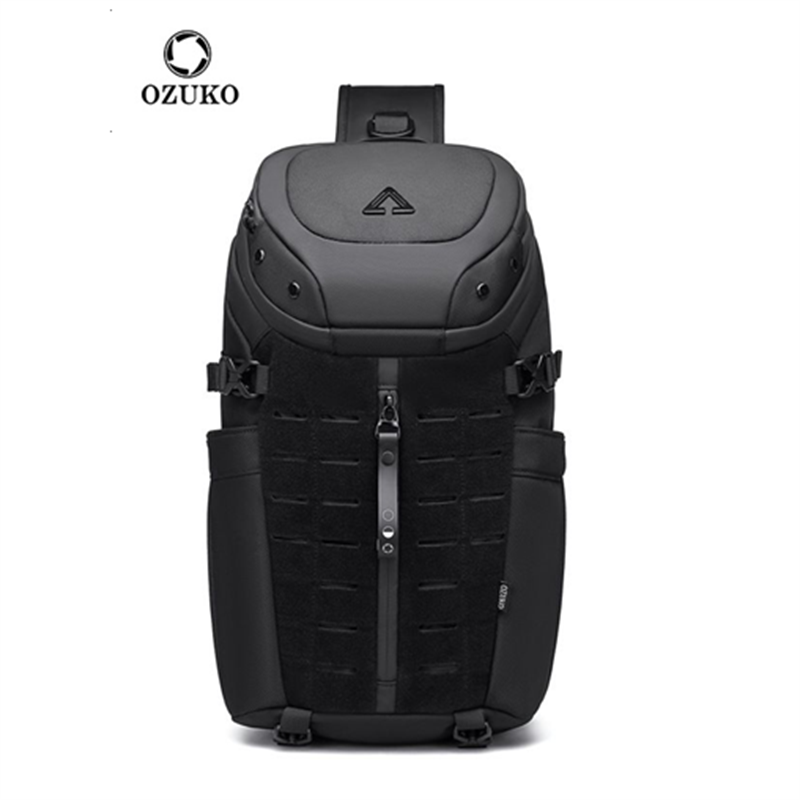 กระเป๋าคาดอก Ozuko กระเป๋าคาดล - Travel Accessories Men บทวิจารณ์และราคา