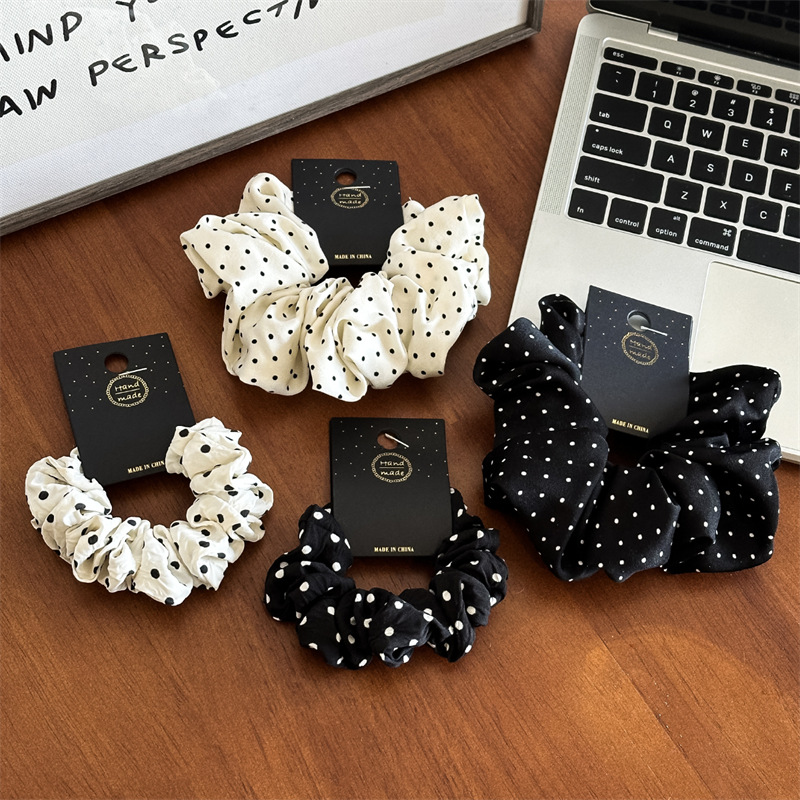 11 ซม./14 ซม.Dot ผ้า Scrunchie - Travel Accessories Girls บทวิจารณ์และราคา