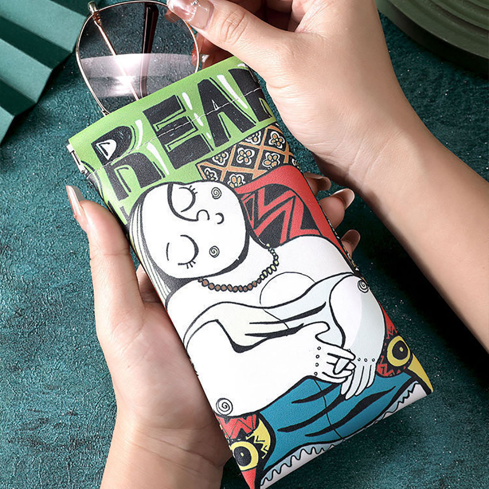 การ์ตูนแว่นตากันแดด PU หนังศิล - Travel Accessories Bag For Men บทวิจารณ์และราคา