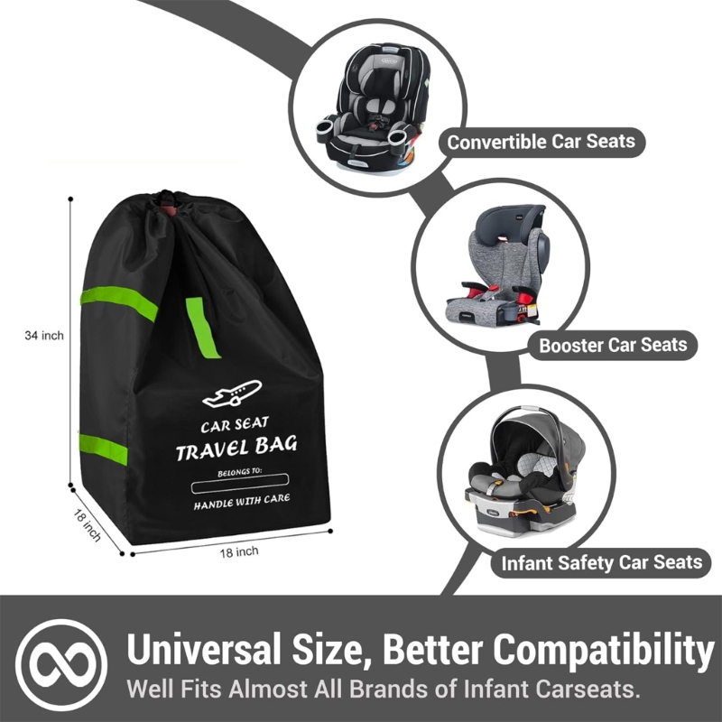 ความทนทาน Carseat Gate Check C - Car Seat Travel Bag บทวิจารณ์และราคา