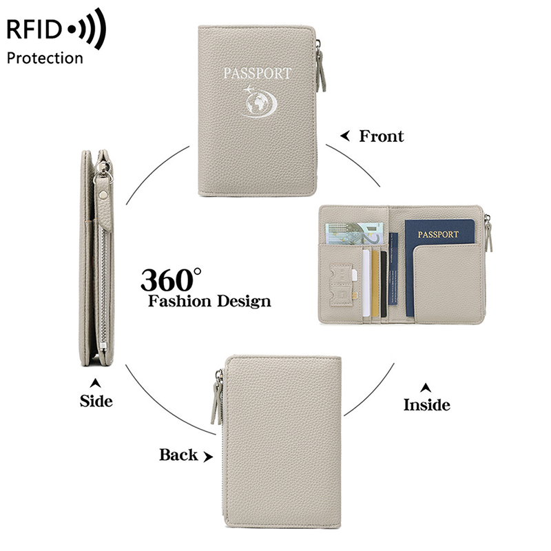 กระเป๋าใส่พาสปอร์ต RFID สำหรับ - Travel Accessories Wallet บทวิจารณ์และราคา