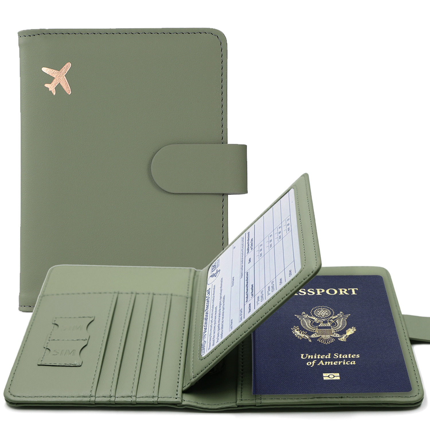 ปกหนังสือเดินทาง RFID กรณีผู้ถ - Travel Accessories Wallet บทวิจารณ์และราคา