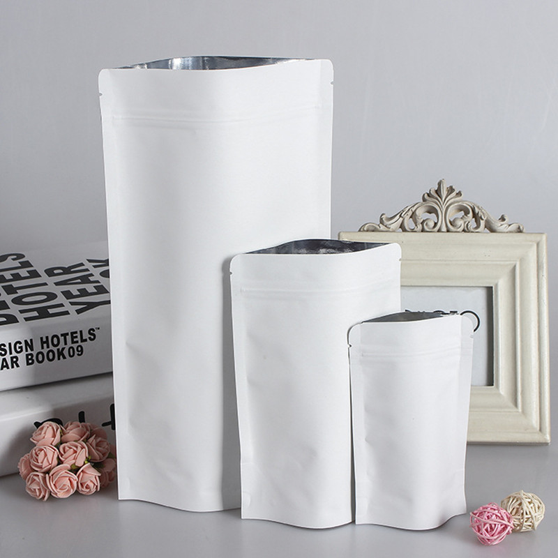 ถุงซิปล็อคกระดาษสีขาวแบบตั้งได - Reusable Zip Bag บทวิจารณ์และราคา