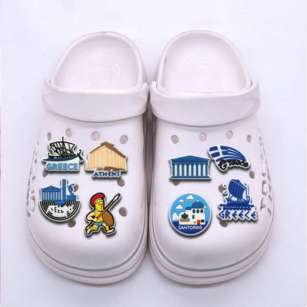 ชาร์มรองเท้าธีมกรีซ 5-25 ชิ้น, - Travel Accessories Greece บทวิจารณ์และราคา