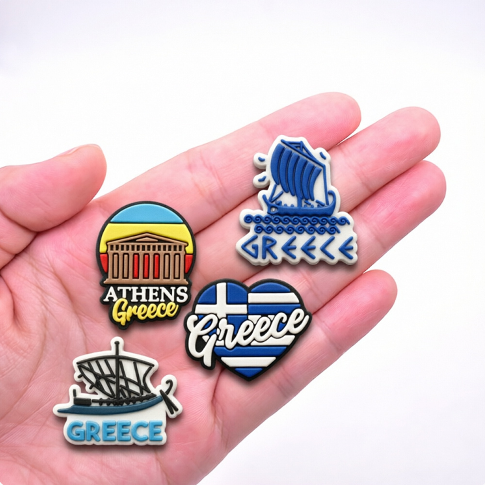 ชาร์มรองเท้าธีมกรีซ 5-25 ชิ้น, - Travel Accessories Greece บทวิจารณ์และราคา