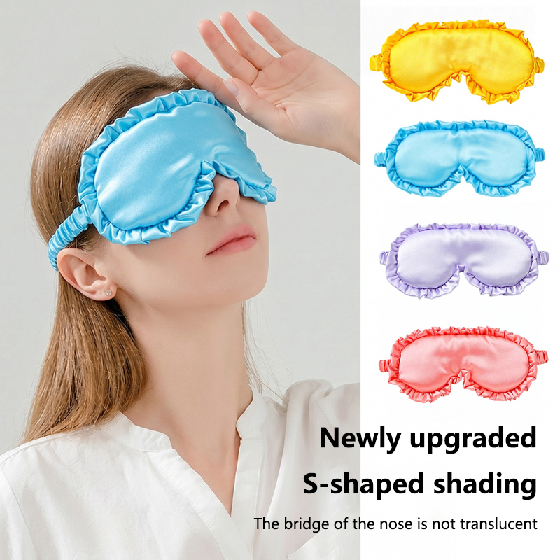 หน้ากากปิดตาแฟชั่นผ้าไหมเทียมเ - Travel Accessories Eye Mask บทวิจารณ์และราคา