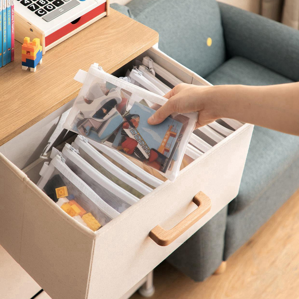 1-30 ชิ้นตาข่ายซิปถุงแฟ้มกันน้ - Reusable Zip Bag บทวิจารณ์และราคา
