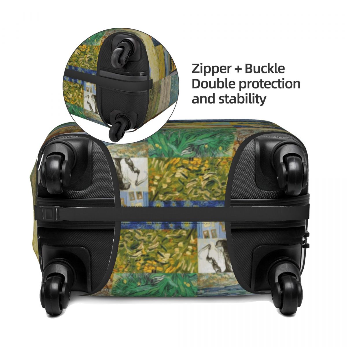 ปลอกหุ้มกระเป๋าเดินทางลายภาพวา - Travel Van Accessories บทวิจารณ์และราคา