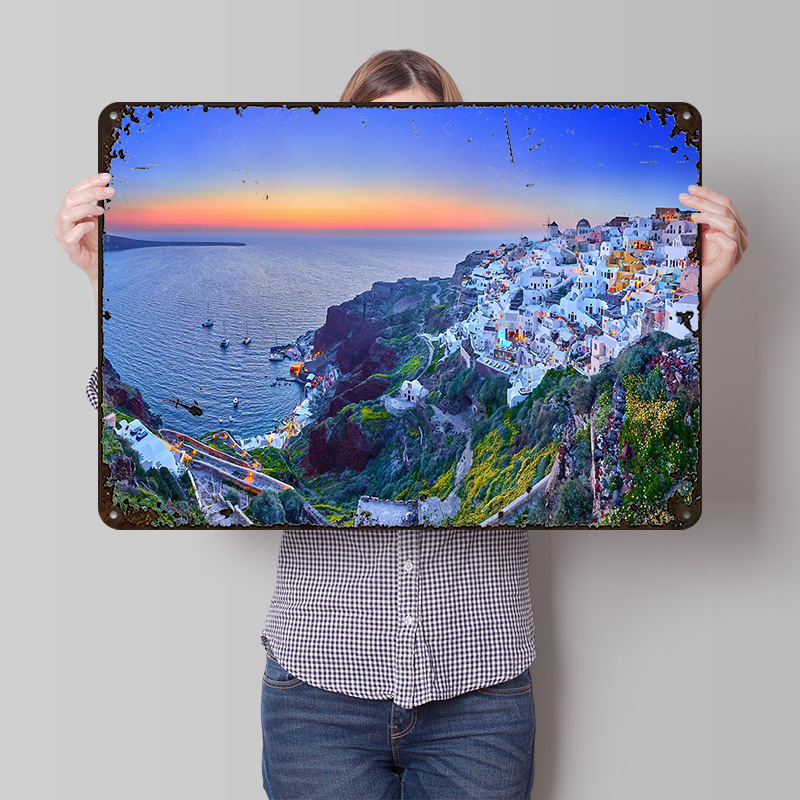 โซนาโทรินี ทราเวล กรีซโปสเตอร์ - Travel Accessories Greece บทวิจารณ์และราคา