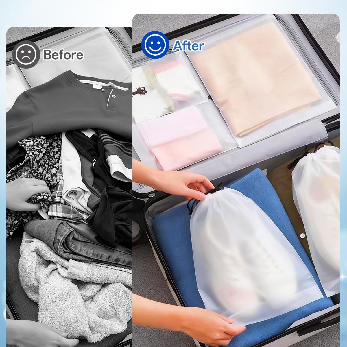 ถุงใส่รองเท้าสำหรับเดินทาง 10  - Reusable Zip Bag บทวิจารณ์และราคา