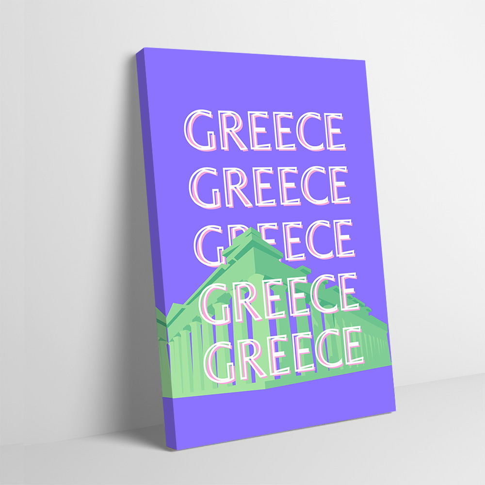 โปสเตอร์ท่องเที่ยวกรีซ ภาพพิมพ - Travel Accessories Greece บทวิจารณ์และราคา