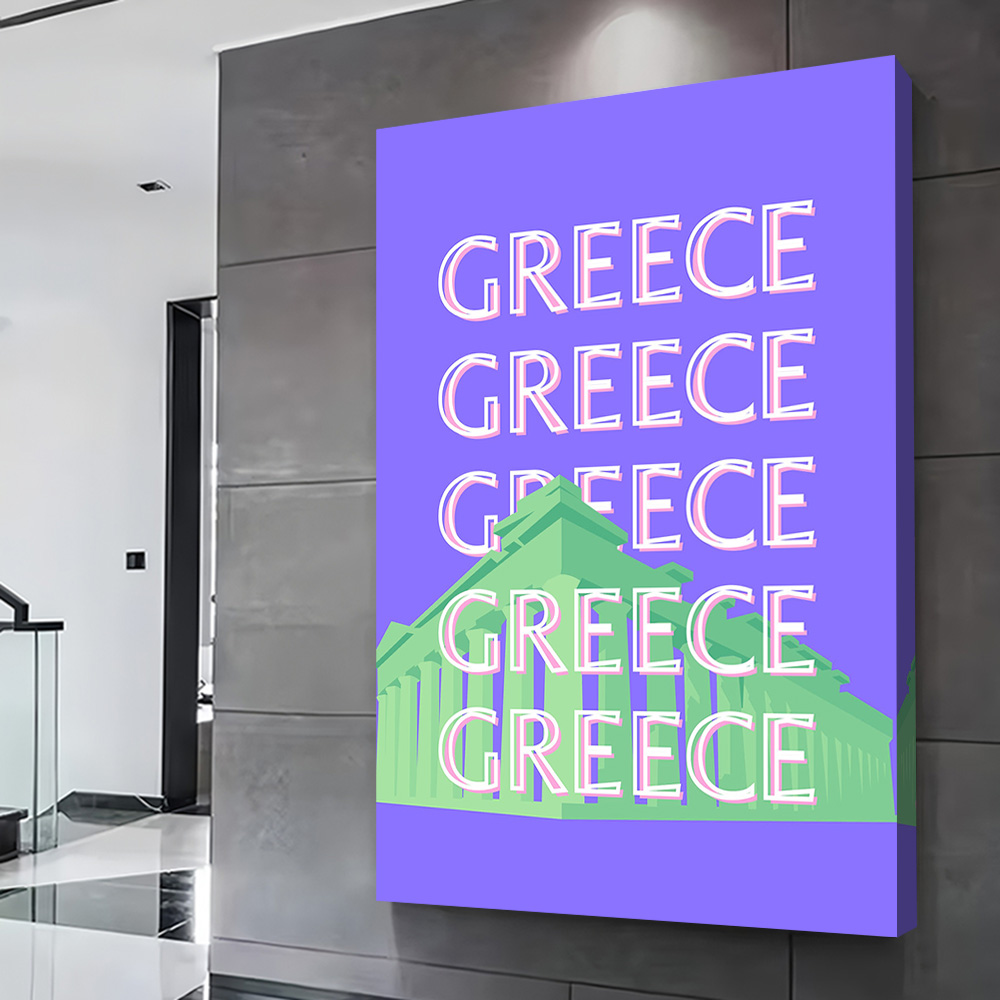 โปสเตอร์ท่องเที่ยวกรีซ ภาพพิมพ - Travel Accessories Greece บทวิจารณ์และราคา