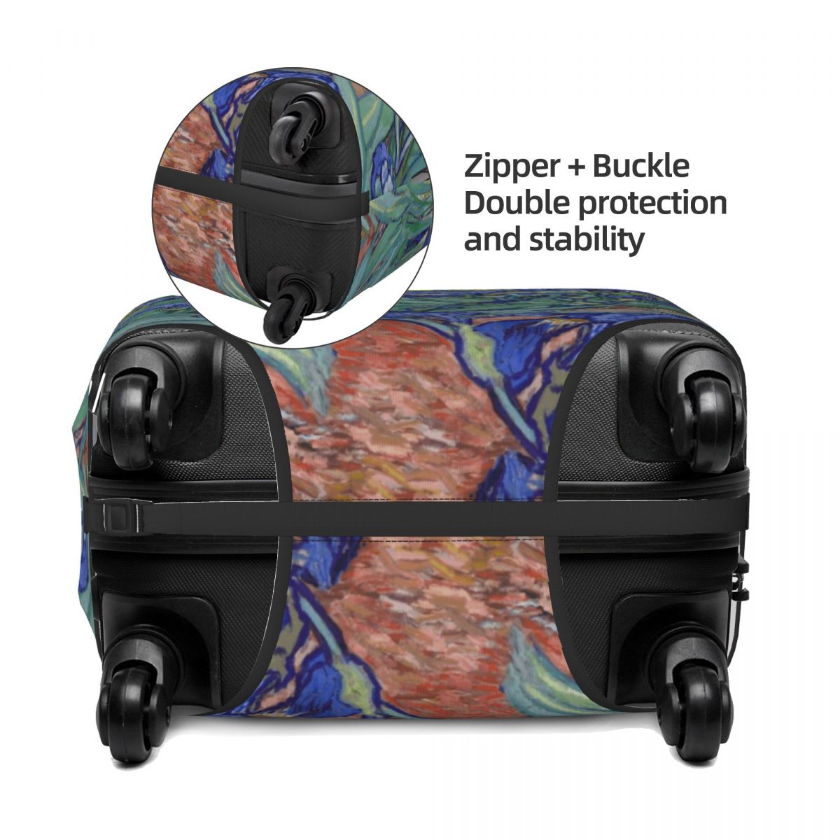 ปลอกคลุมกระเป๋าเดินทางลายดอกไม - Travel Van Accessories บทวิจารณ์และราคา