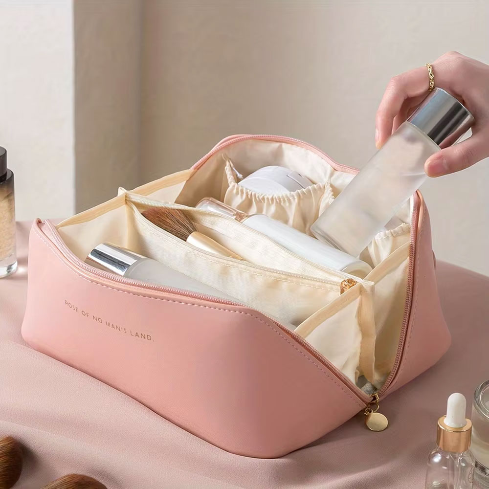 กระเป๋าจัดระเบียบเครื่องสำอางส - Reusable Zip Bag บทวิจารณ์และราคา
