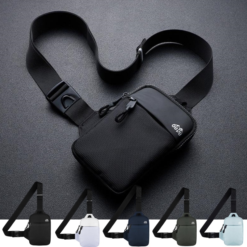กระเป๋าคาดหน้าอกกันน้ำไนลอน คว - Travel Accessories Bag For Men บทวิจารณ์และราคา