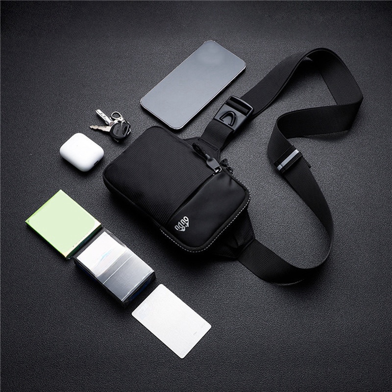 กระเป๋าคาดหน้าอกกันน้ำไนลอน คว - Travel Accessories Bag For Men บทวิจารณ์และราคา