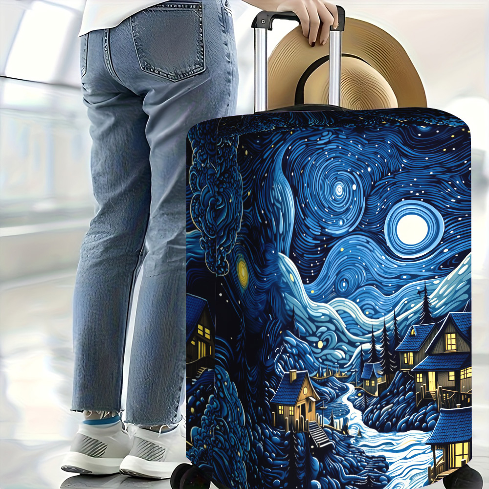 ฝาครอบกระเป๋าเดินทางพิมพ์ลายสไ - Travel Van Accessories บทวิจารณ์และราคา