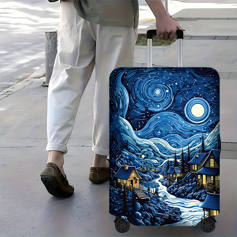 ฝาครอบกระเป๋าเดินทางพิมพ์ลายสไ - Travel Van Accessories บทวิจารณ์และราคา