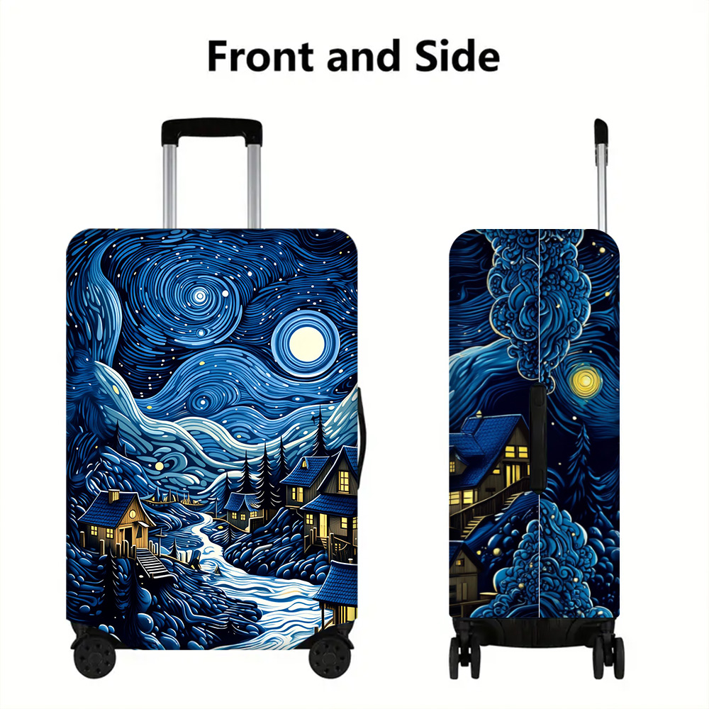 ฝาครอบกระเป๋าเดินทางพิมพ์ลายสไ - Travel Van Accessories บทวิจารณ์และราคา
