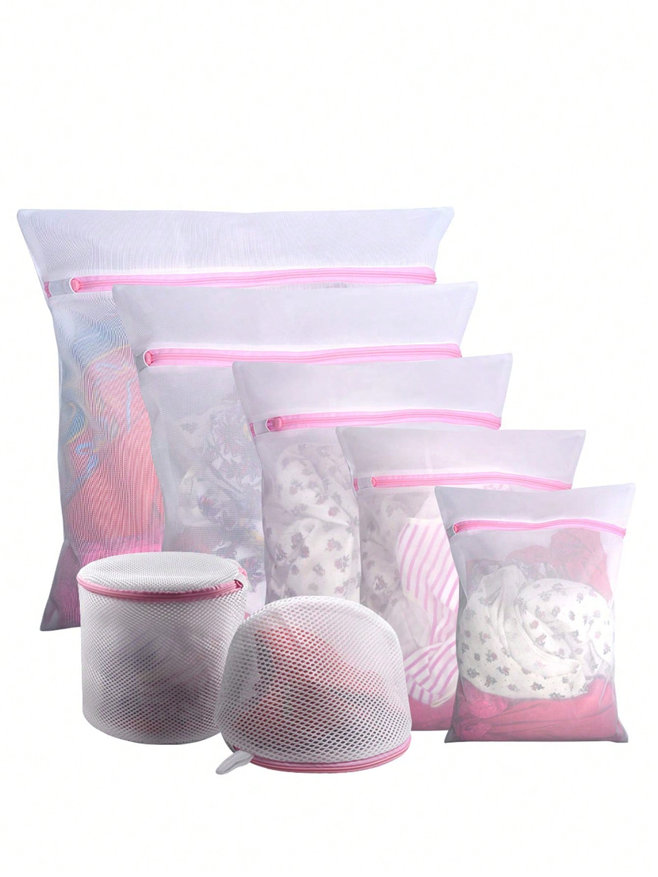 ถุงซักผ้าแบบมีซิป 3 ชิ้น/ชุด ใ - Reusable Zip Bag บทวิจารณ์และราคา