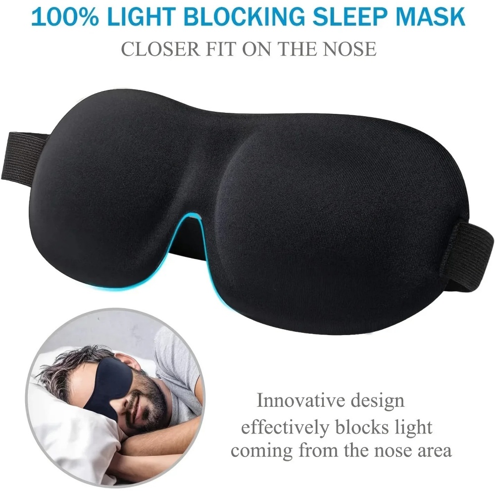 หน้ากากปิดตา 3 มิติ สำหรับนอนห - Travel Accessories Eye Mask บทวิจารณ์และราคา