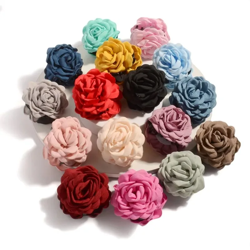 กิ๊บติดผมดอกกุหลาบผ้าฝรั่งเศสส - Travel Accessories Girls บทวิจารณ์และราคา