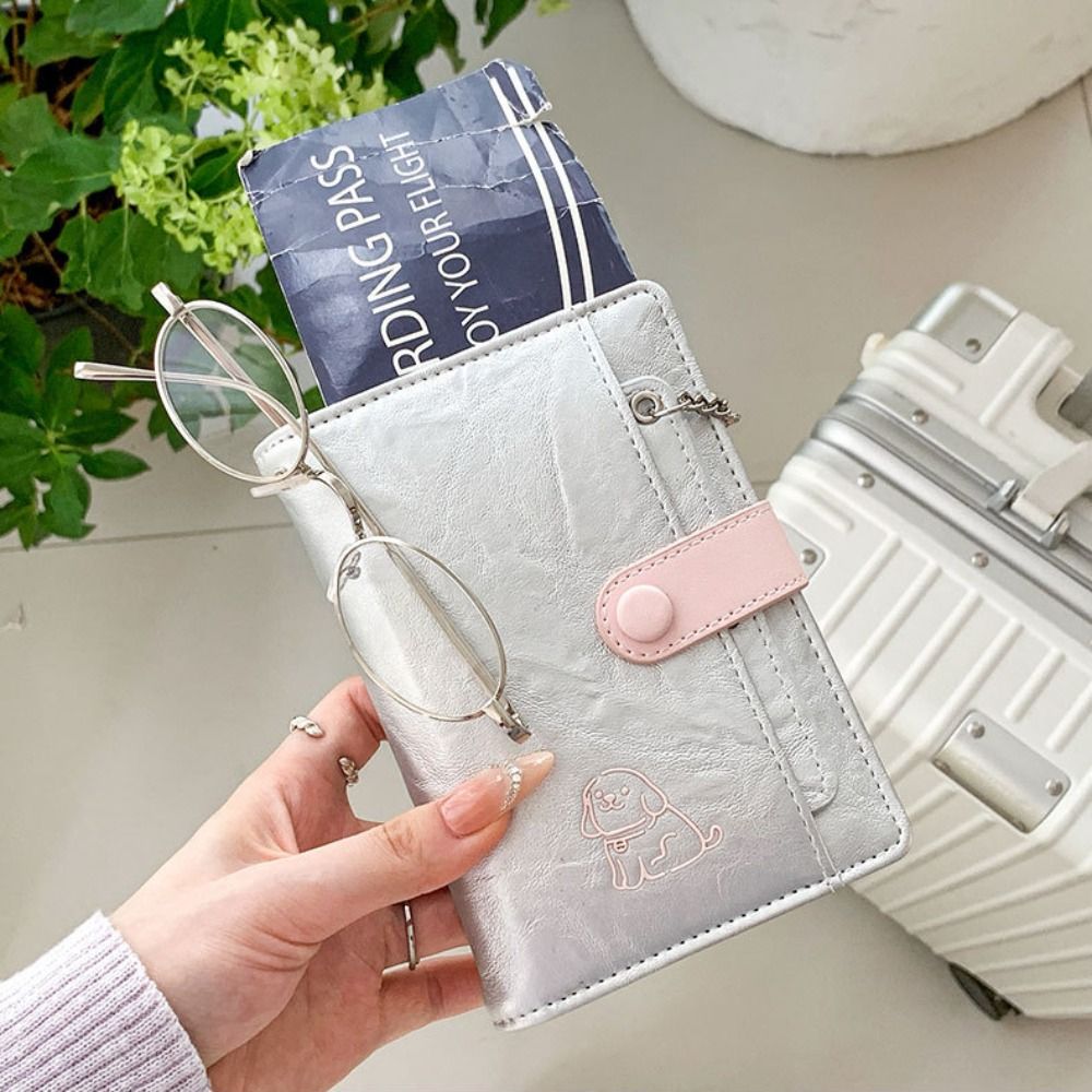 กระเป๋าใส่บัตร PU กระเป๋าใส่พา - Travel Accessories Wallet บทวิจารณ์และราคา