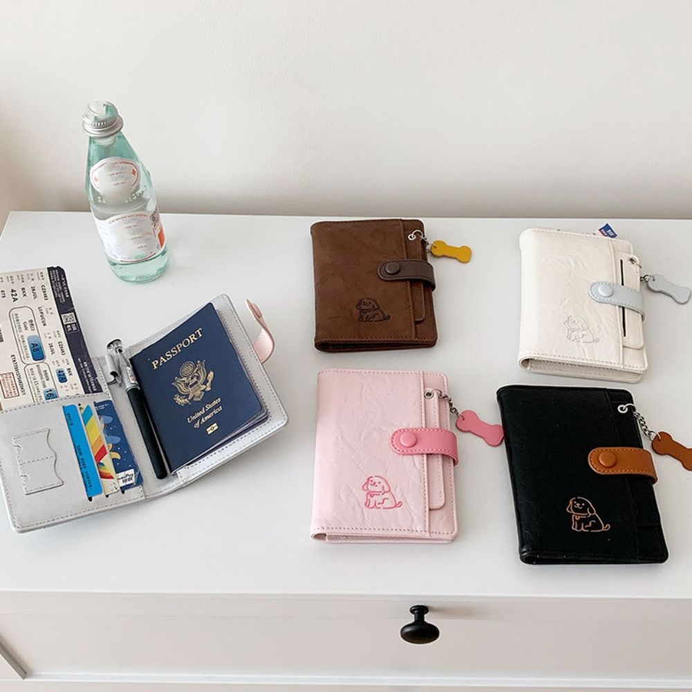 กระเป๋าใส่บัตร PU กระเป๋าใส่พา - Travel Accessories Wallet บทวิจารณ์และราคา