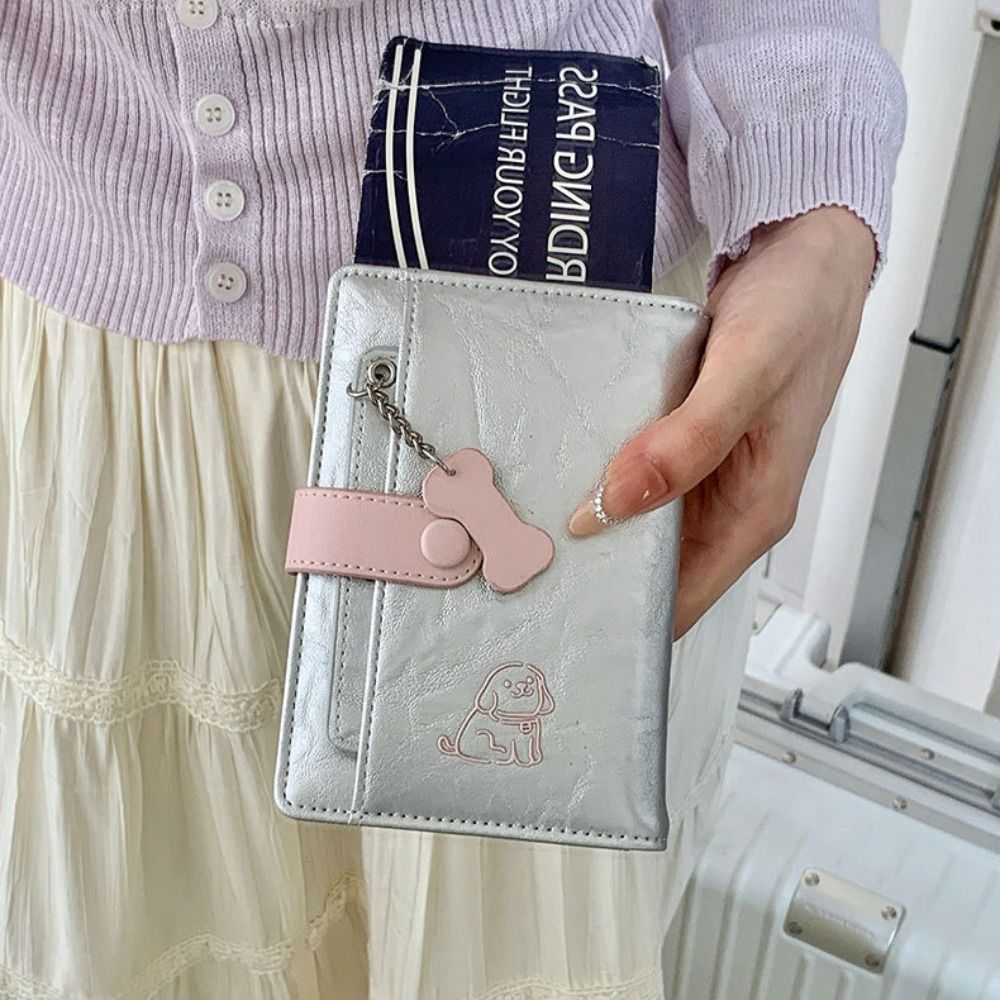 กระเป๋าใส่บัตร PU กระเป๋าใส่พา - Travel Accessories Wallet บทวิจารณ์และราคา