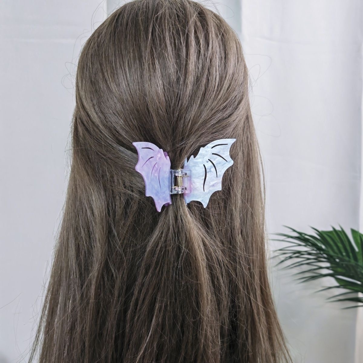 Hangzhi กิ๊บหนีบผมค้างคาวกลิตเ - Travel Accessories Girls บทวิจารณ์และราคา