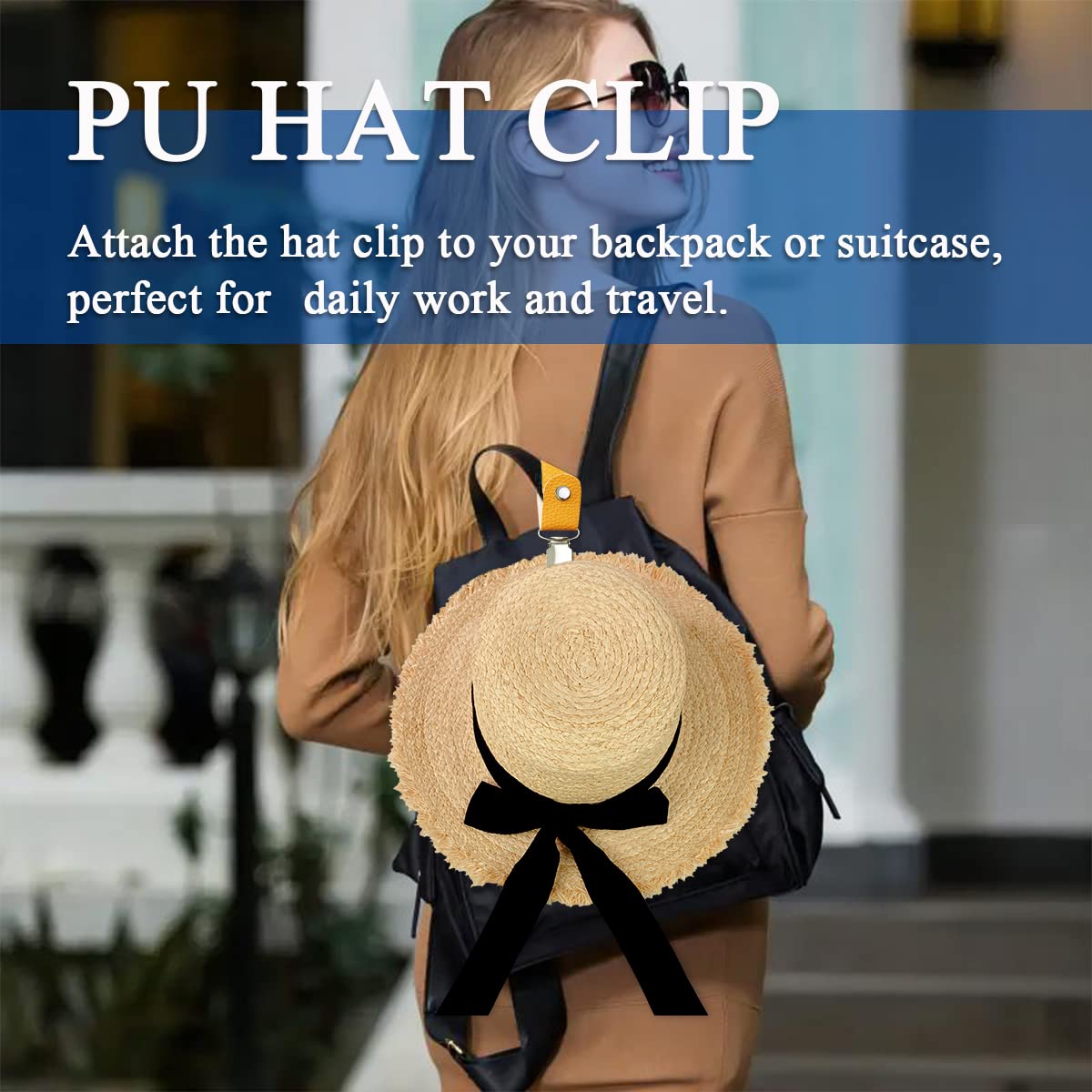 คลิปหนีบหมวกหนัง PU สำหรับเดิน - Travel Accessories Bag For Men บทวิจารณ์และราคา