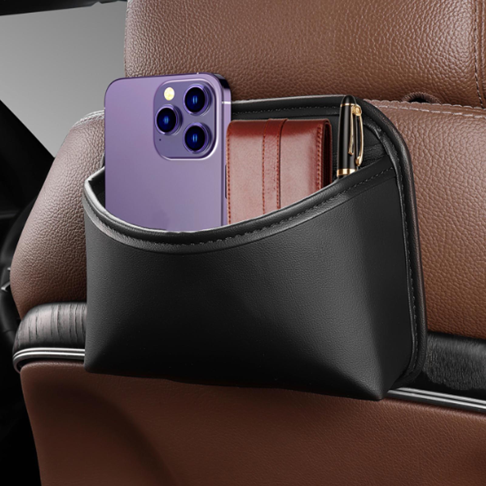 ที่เก็บของข้างเบาะรถยนต์ หนัง  - Car Seat Travel Bag บทวิจารณ์และราคา