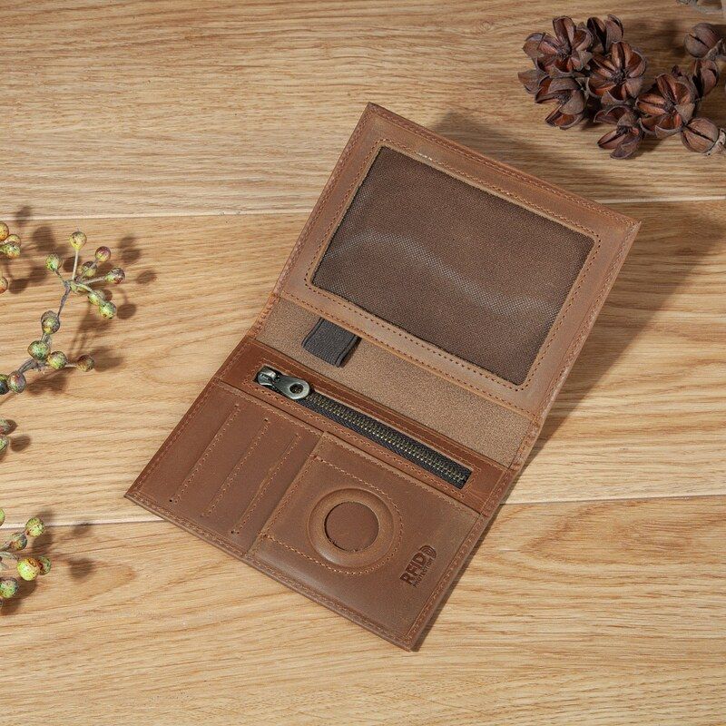กระเป๋าใส่พาสปอร์ตหนังแท้แฟชั่ - Travel Accessories Wallet บทวิจารณ์และราคา